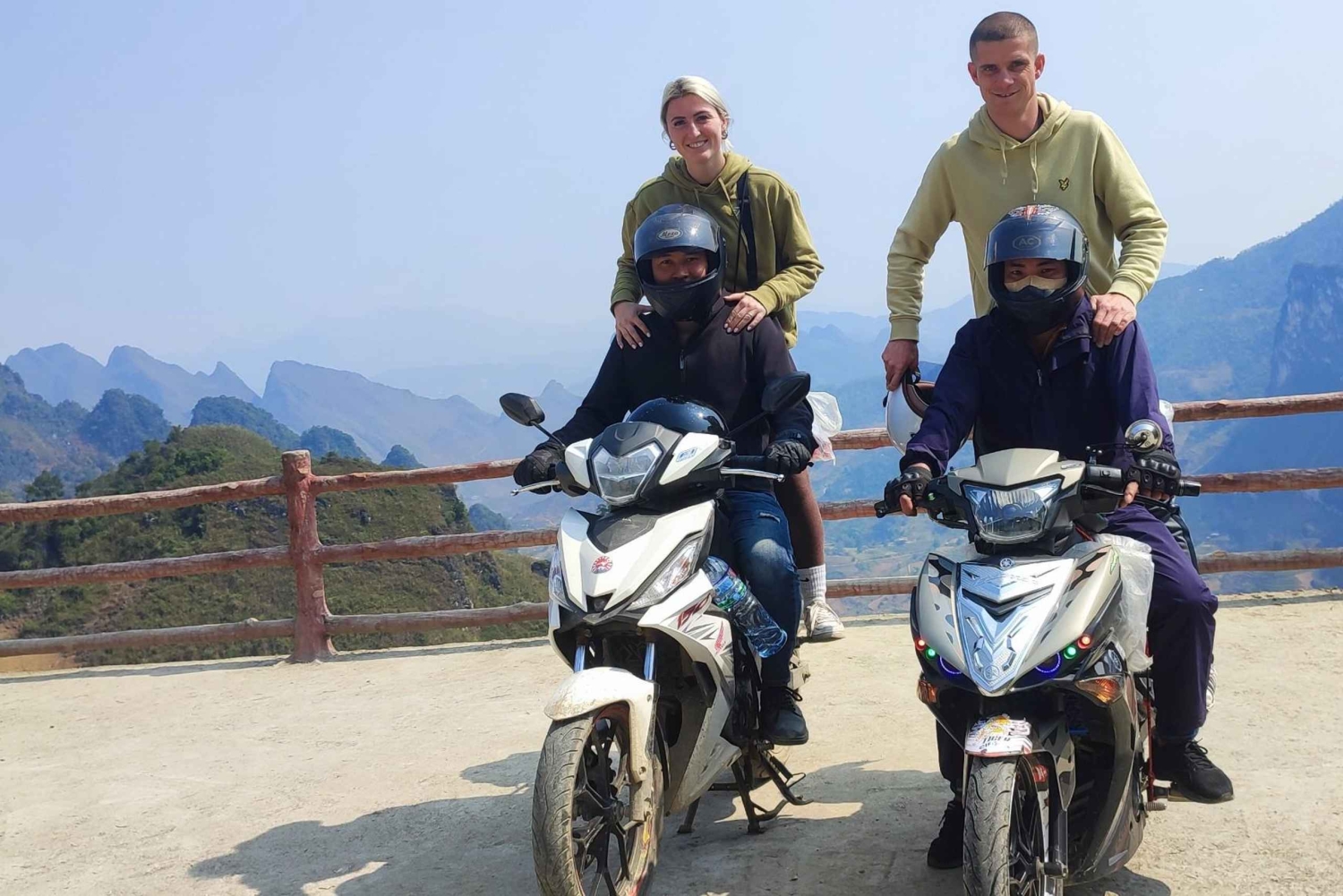 Vanuit Hanoi: Ha Giang Loop 4-daagse motortour