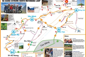 Från Hanoi: Ha Giang Loop 4 nätter 4 dagar med Easy Rider