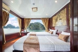 Von Hanoi: Ha Long – Bai Tu Long-Bucht 2-tägige Kreuzfahrt mit 1 Übernachtung