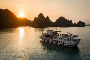 Von Hanoi: Ha Long – Bai Tu Long-Bucht 2-tägige Kreuzfahrt mit 1 Übernachtung