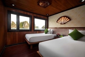 Von Hanoi: Ha Long – Bai Tu Long-Bucht 2-tägige Kreuzfahrt mit 1 Übernachtung
