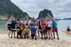 Z Hanoi: rejs 2-dniowy z 1 noclegiem – zatoki Ha Long i Bai Tu Long