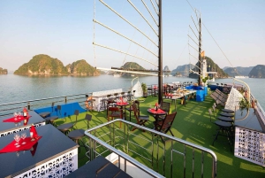 Fra Hanoi: Ha Long-bukten 1-dagers tur med luksuscruise