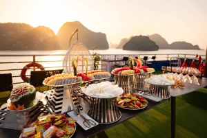Fra Hanoi: Ha Long-bukten 1-dagers tur med luksuscruise