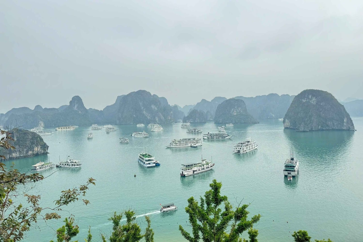 Från Hanoi: Dagstur till Ha Long-bukten med Thien Cung-grottan och kajakpaddling