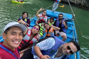 From Hanoi:Ha Long Bay Day Tour w/ Thien Cung Cave& Kayaking