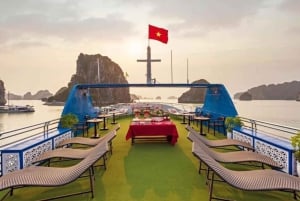 From Hanoi: Top-Rated Ha Long Bay Day Cruise with Jade Sails