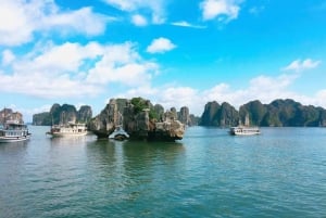 Hanoista: Ha Long Bayn yksityinen VIP-tilausristeily | Joustava