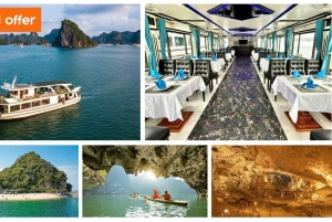 Fra Hanoi: Ha Long Bay Spareture - store og små grupper