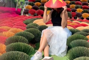 Desde Hanoi: tour de medio día a los pueblos del Incienso y el Sombrero