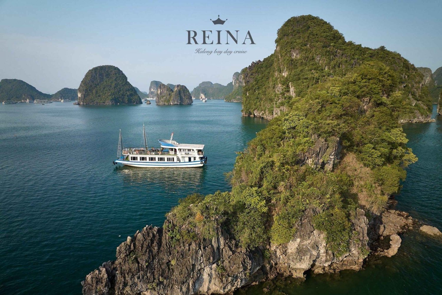 Da Hanoi: Tour di 6 ore della Baia di Halong con pranzo e festa al tramonto