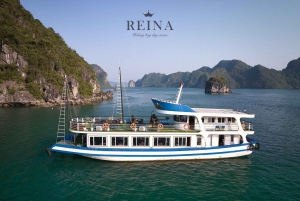 Da Hanoi: Tour di 6 ore della Baia di Halong con pranzo e festa al tramonto