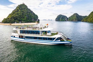 Ninh Binh: crociera di un giorno nella baia di Halong con pranzo e ritorno ad Hanoi