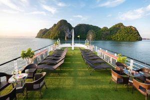 Ninh Binh: crociera di un giorno nella baia di Halong con pranzo e ritorno ad Hanoi