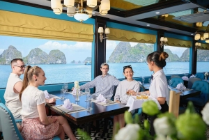 Fra Hanoi: Dagstur til Halong-bugten i 5-stjernet limousine