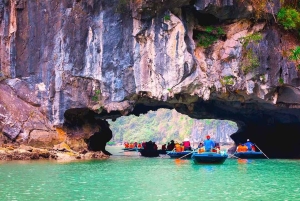 ハノイ発：5つ星クルーズで行くハロン湾ラグジュアリーツアー