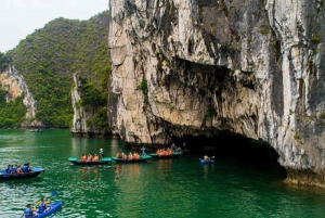 ハノイ発：5つ星クルーズで行くハロン湾ラグジュアリーツアー