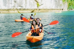 Vanuit Hanoi: Halong Bay Seaplane & 6-uur durende tour door Ha Long Bay