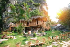 Från Hanoi: Hoa Lu, Mua-grottan och Tam Coc, dagsutflykt