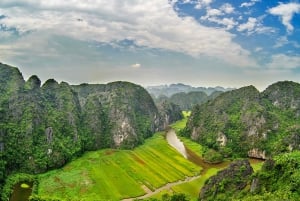 Z Hanoi: Wycieczka do Hoa Lu/Bai Dinh-Tam Coc/Trang An-Jaskinia Mua