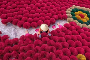 Fra Hanoi: Røkelseslandsby og toggate - liten gruppetur