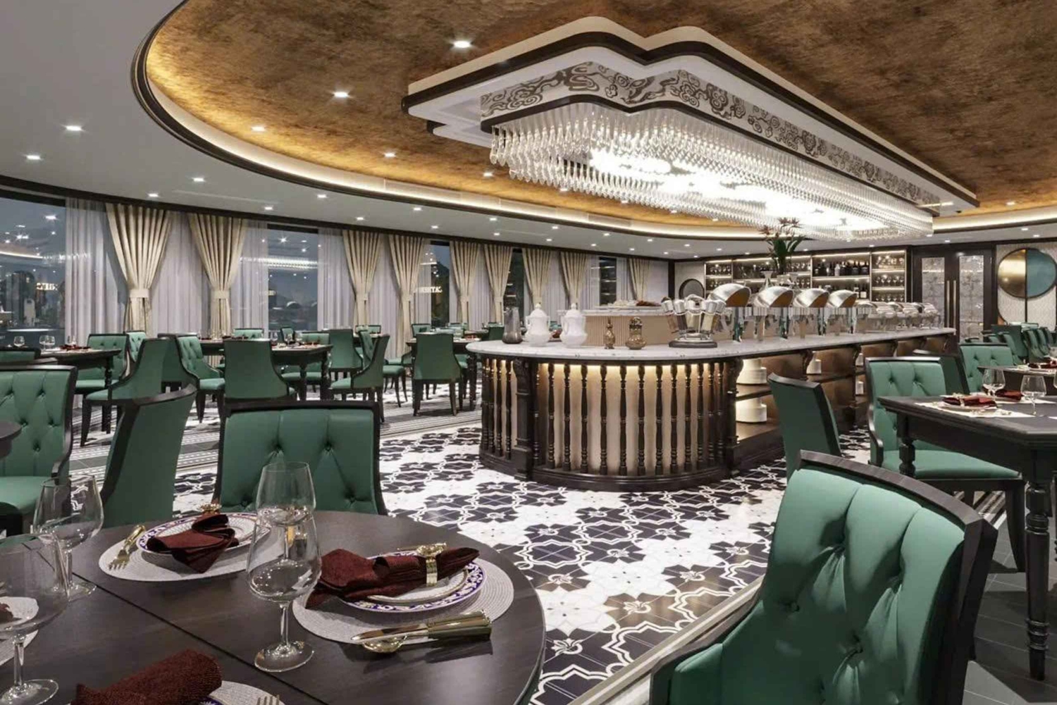 Из Ханоя: роскошный круиз 3 дня 2 ночи в Халонг и Лан Ха