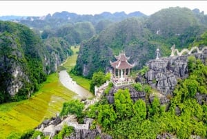 Depuis Hanoï : Ninh Binh Bai Dinh, Trang An et les grottes de Mua