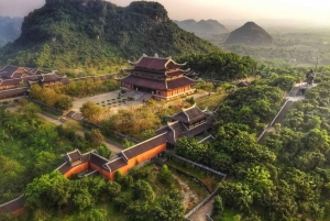 Vanuit Hanoi: Ninh Binh Bai Dinh of Hoa Lu, Trang An, Mua-grot
