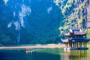 De Hanói: Ninh Binh e Bai Dinh e Trang An e excursão às cavernas de Mua