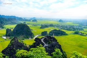 De Hanói: Ninh Binh e Bai Dinh e Trang An e excursão às cavernas de Mua
