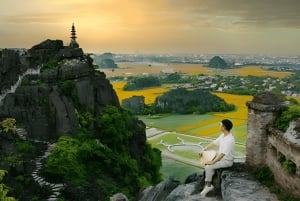 De Hanói: Ninh Binh e Bai Dinh e Trang An e excursão às cavernas de Mua