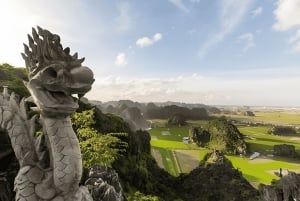 De Hanói: Ninh Binh e Bai Dinh e Trang An e excursão às cavernas de Mua