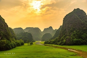 Da Hanoi: Tour di Ninh Binh & Bai Dinh & Trang An & Grotte di Mua