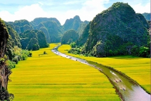 Da Hanoi: Tour di Ninh Binh & Bai Dinh & Trang An & Grotte di Mua