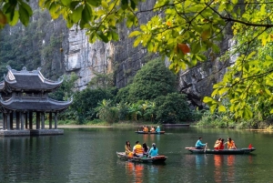 Da Hanoi: Tour di Ninh Binh & Bai Dinh & Trang An & Grotte di Mua