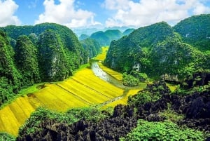 Au départ de Hanoï : croisière 5 étoiles de 3 jours dans la baie d'Halong - circuit à Ninh Binh