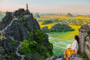 Fra Hanoi: Ninh Binh, Hoa Lu, Trang An Mua Cave dagstur