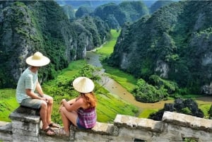 Von Hanoi/Ninh Binh: Hoa Lu – Bai Din – Trang An – Mua-Höhle – Bich Don