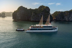 Z Hanoi lub Halong: Jednodniowy rejs po zatoce Halong