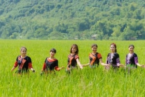 Da Hanoi: tour privato/di gruppo alla valle di Mai Chau, di un giorno