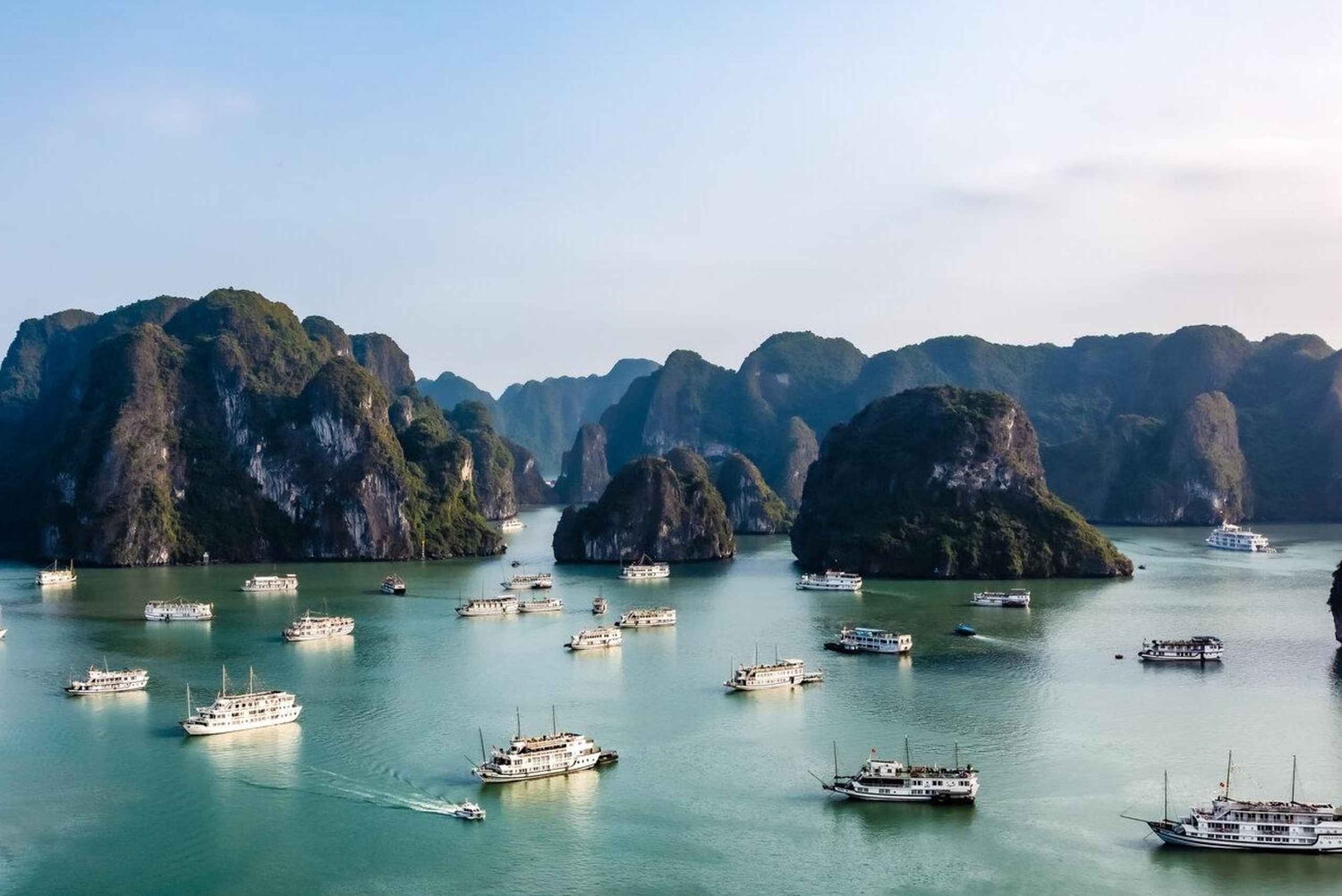 Z Hanoi: Prywatna całodniowa wycieczka do Zatoki Ha Long