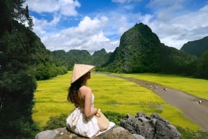 Vanuit Hanoi: Privé Ninh Binh- Bai Dinh, Trang An & Mua-grot