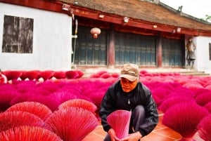 Da Hanoi: Villaggio dell'incenso di Quang Phu Cau e tour di Ninh Binh