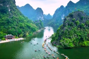 Hanoi: Koko päivän jeep-retki, paikallisia ruokia, nähtävyydet ja kulttuuri