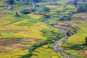 Da Hanoi: Trekking di 2 giorni a Sapa, Lao Chai e funivia del Fansipan