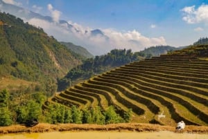 Da Hanoi: Trekking di 2 giorni a Sapa, Lao Chai e funivia del Fansipan
