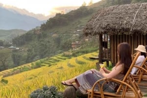 Da Hanoi: Trekking di 2 giorni a Sapa, Lao Chai e funivia del Fansipan