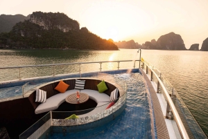 Fra Hanoi: Topprangerte Ha Long Bay Day Cruise med Jade Sails