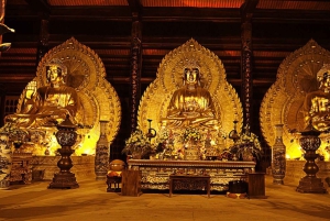 Fra Hanoi: Trang An & Bai Dinh Pagoda heldagstur i privat regi