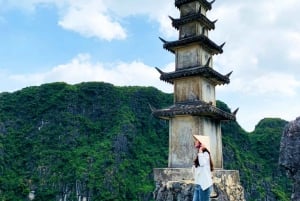 Fra Hanoi: Trang An økoturisme - Bai Dinh pagode og Mua-grotten